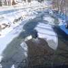 Fenomene de iarnă pe cursurile de apă - Nu vă aventurați pe gheață! Râurile și lacurile nu sunt patinoare