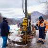 BAIA MARE - Se efectuează lucrări de foraje și investigații geotehnice pe traseul viitoarei centuri rutiere a Băii Mari