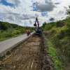FOTO: Reabilitare drumuri - Se efectuează lucrări de întreținere pe DN18 B, care leagă orașul Târgu Lăpuș de localitatea Rohia