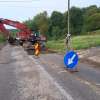 FOTO: Reabilitare drumuri - Se efectuează lucrări de întreținere pe DN18 B, care leagă orașul Târgu Lăpuș de localitatea Rohia