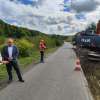 FOTO: Reabilitare drumuri - Se efectuează lucrări de întreținere pe DN18 B, care leagă orașul Târgu Lăpuș de localitatea Rohia