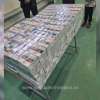 FOTO - 1.680 pachete cu țigări de contrabandă ascunse în bagaje şi în plafonul unui autoturism