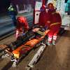 Accident în Sălsig - O persoană încarcerată, după ce un autoturism a ieșit de pe carosabil